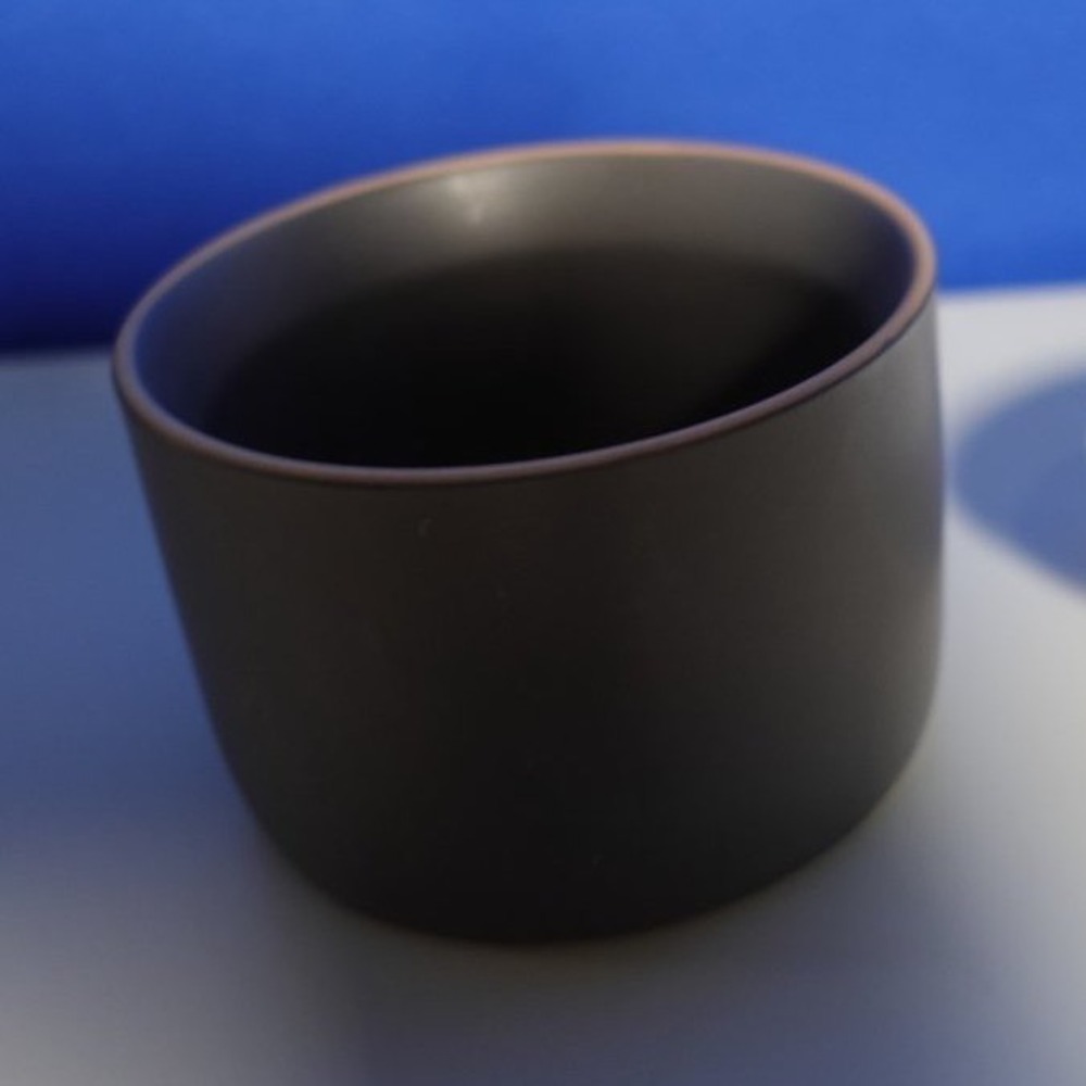 Full Circle Gray‎ Ceramic Ramekin Small Bowl